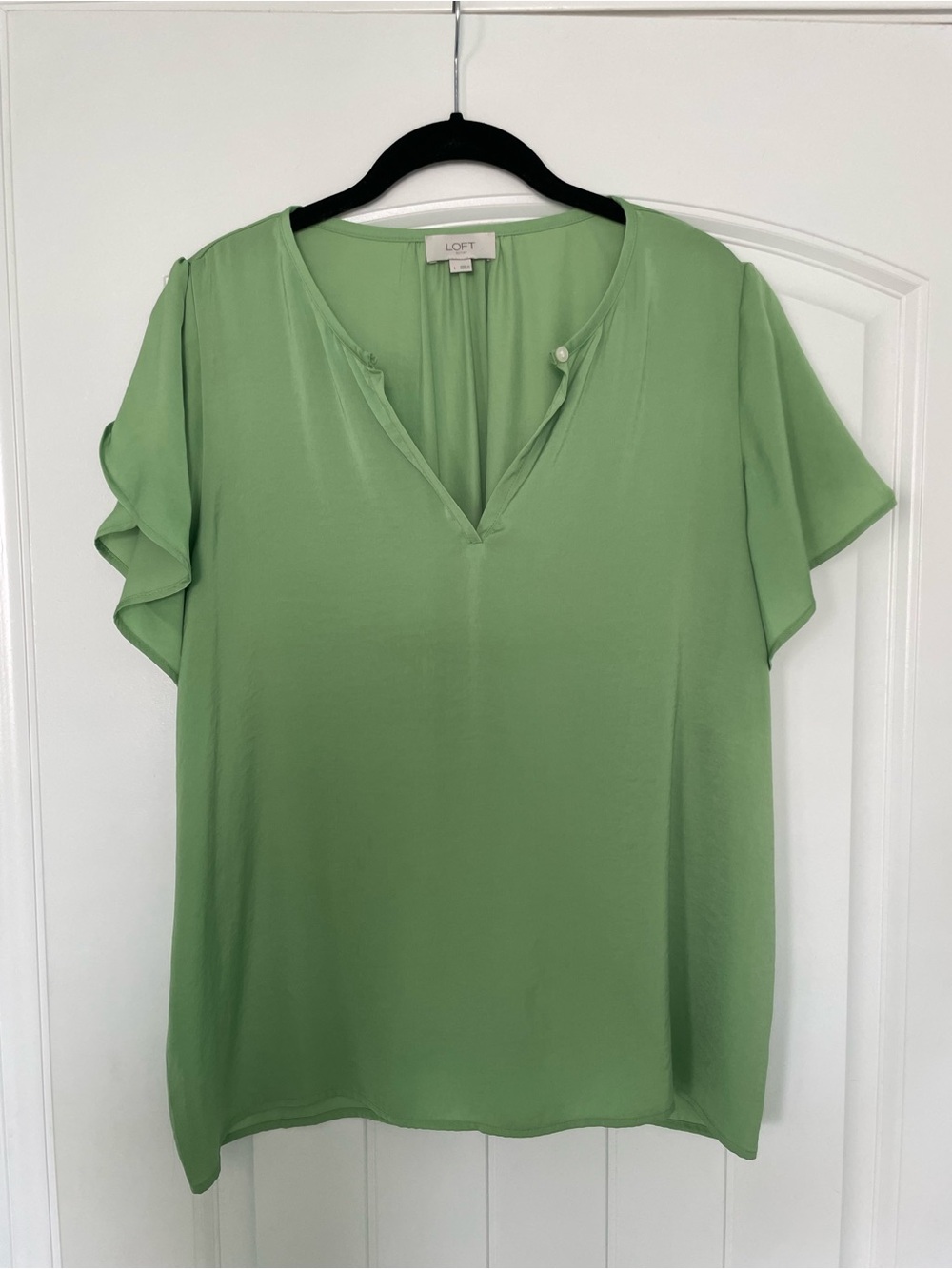 Vibrant green blouse